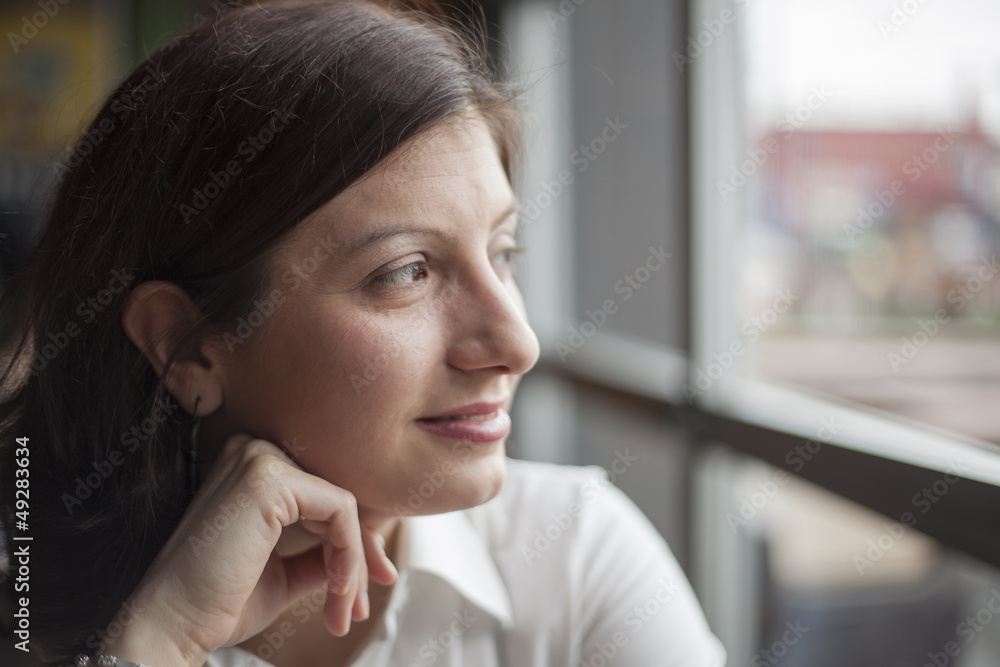 Young Woman with Beautiful Brown Eyes Young Woman with Beautiful Brown Eyes