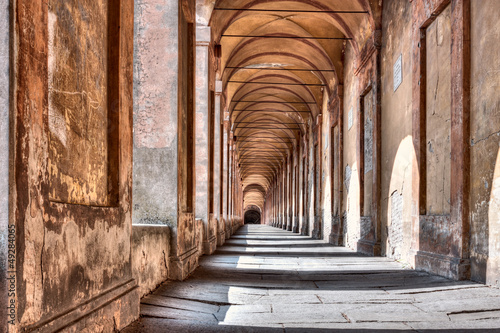 Portico di San Luca, Bologna, Italy photo