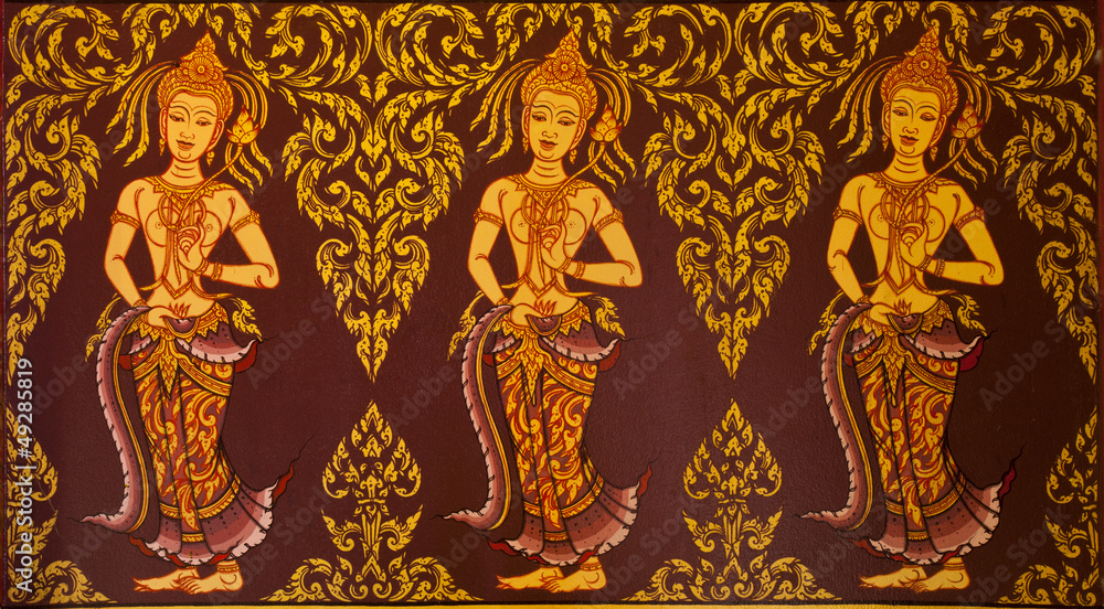 Thai art patterns