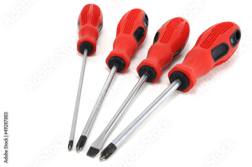four screwdrivers