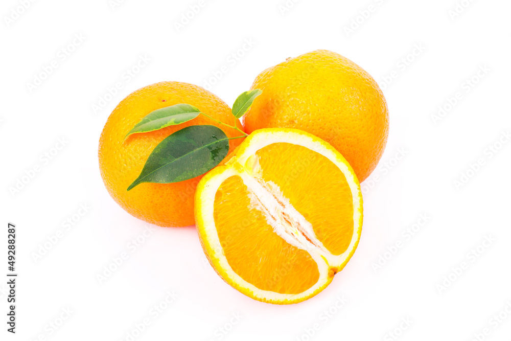 Fresh juicy oranges