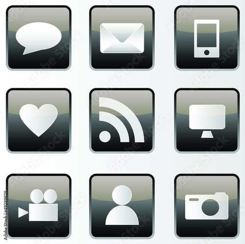 Social media icons