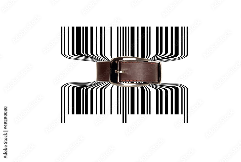Bar code tighten with belt