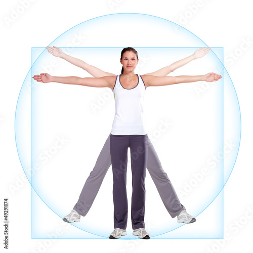 Vitruvius woman