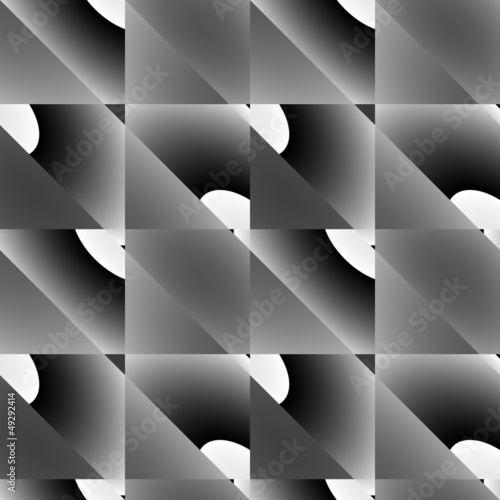 Grey seamless ornament.