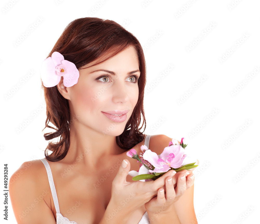Woman in spa Woman in spa