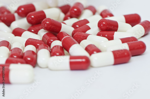 Close up of pharmaceutical pills