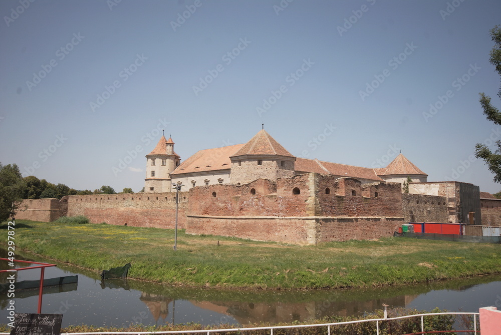 Fototapeta premium Fagaras castle, county of Brasov, Romania