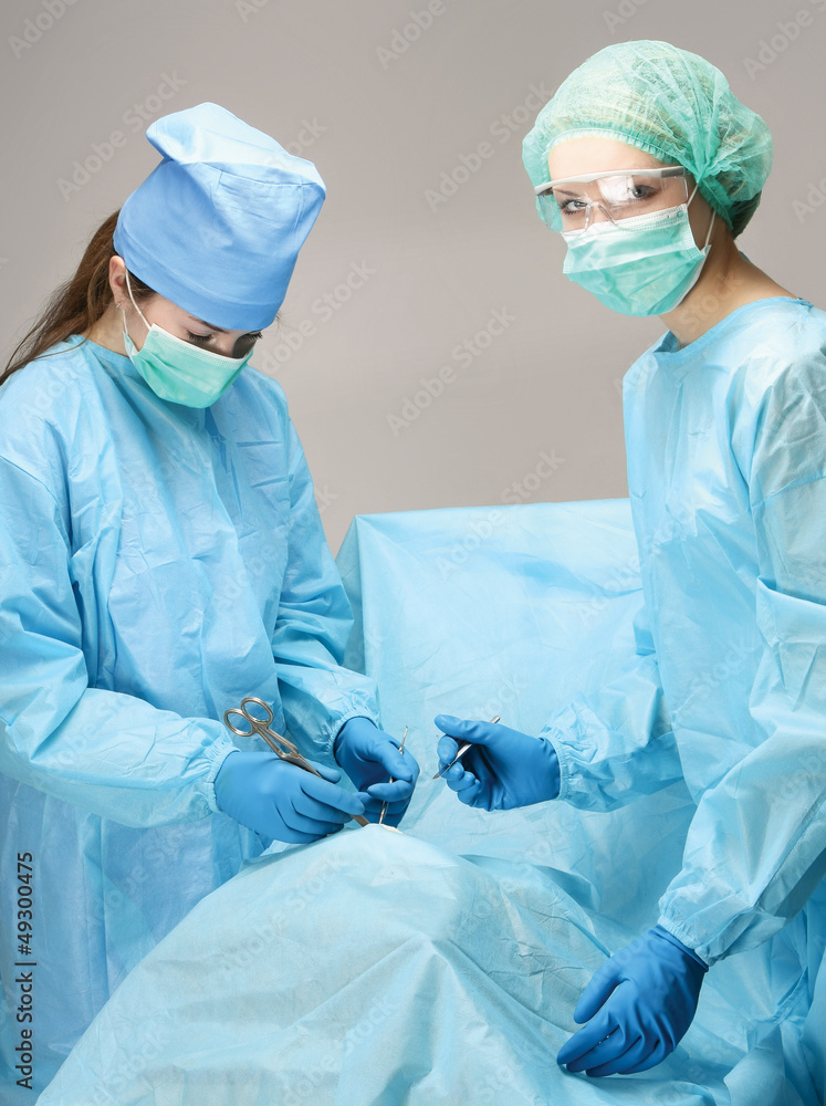 Operating a patient Operating a patient
