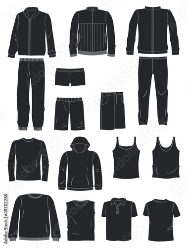 Male sports style