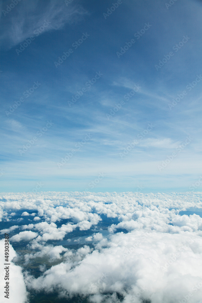 雲の上の空 雲の上の空