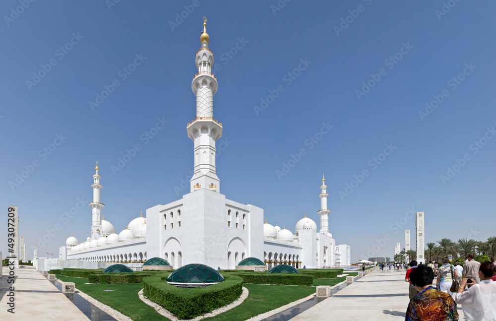 Abu dhabi sheikh Zayed Mosque