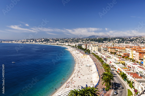 Принти на полотні Promenade des Anglais