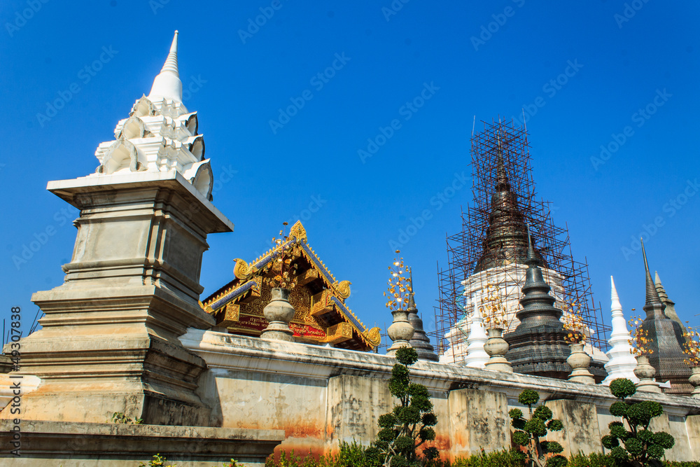 Fototapeta premium Wat Ban Den, Maetang Chiangmai Thai Temple