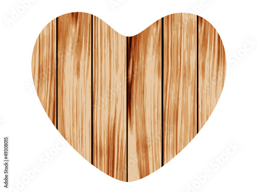 coeur bois