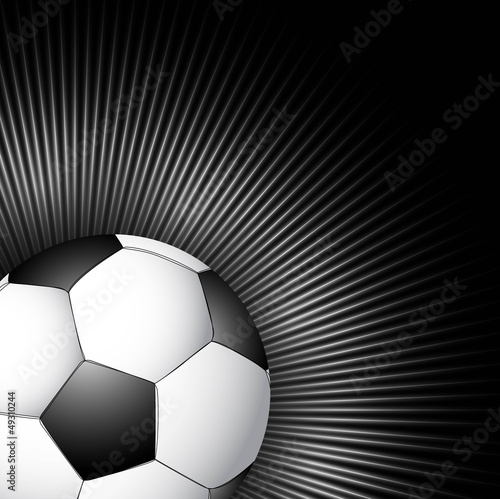 abstract football bright black colorful swirl vector
