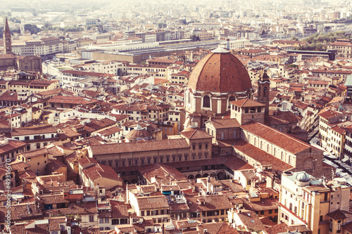 Florence aerial view