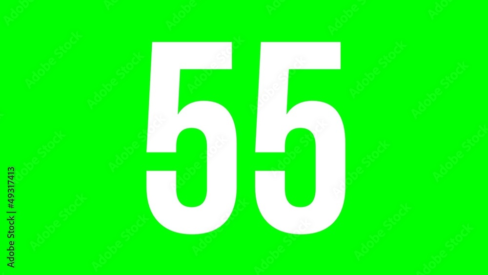 Compte à rebours 60 secondes