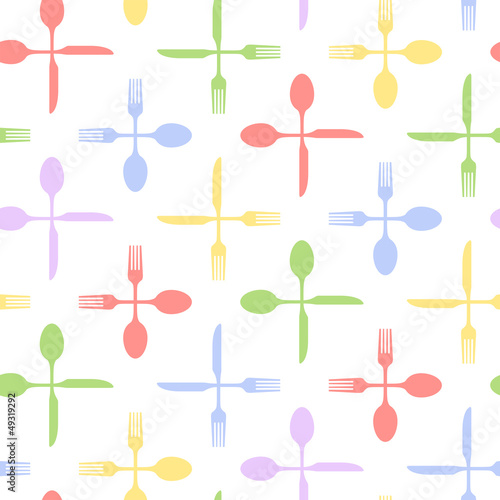 seamless cutlery crosses