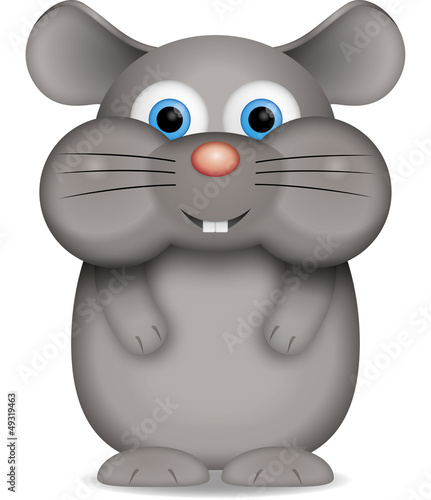 kleiner schwarzer Hamster