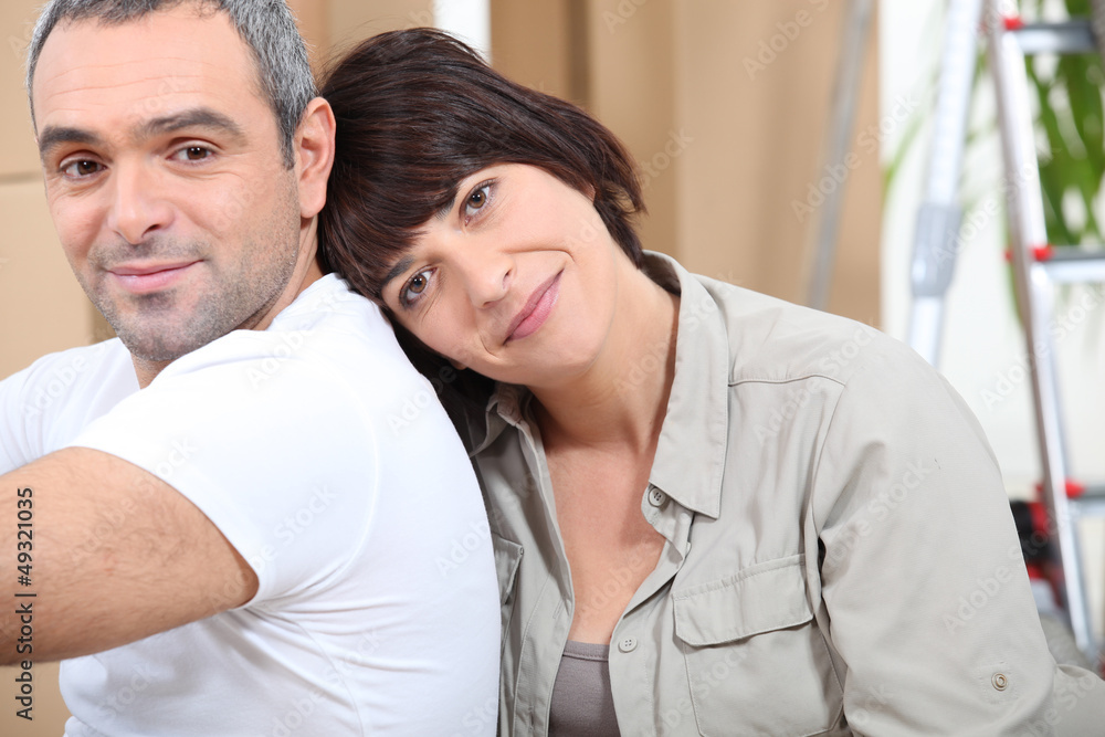 Fototapeta premium Couple resting
