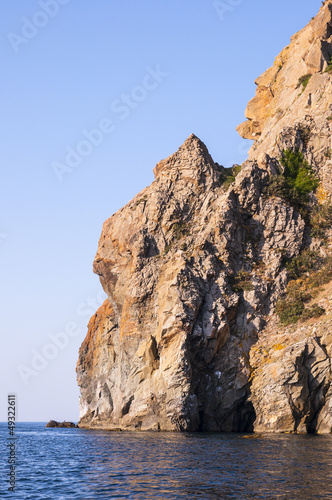 Fototapeta Naklejka Na Ścianę i Meble -  скалы и море