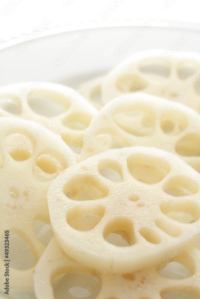 sliced lotus root for cooking image sliced lotus root for cooking image