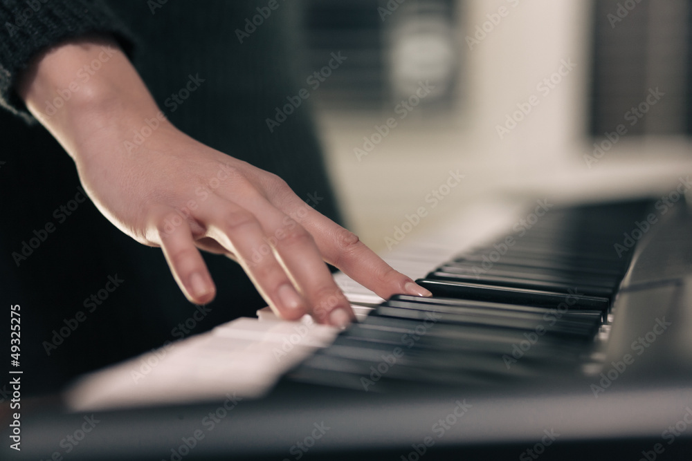 Obraz premium Music practicing