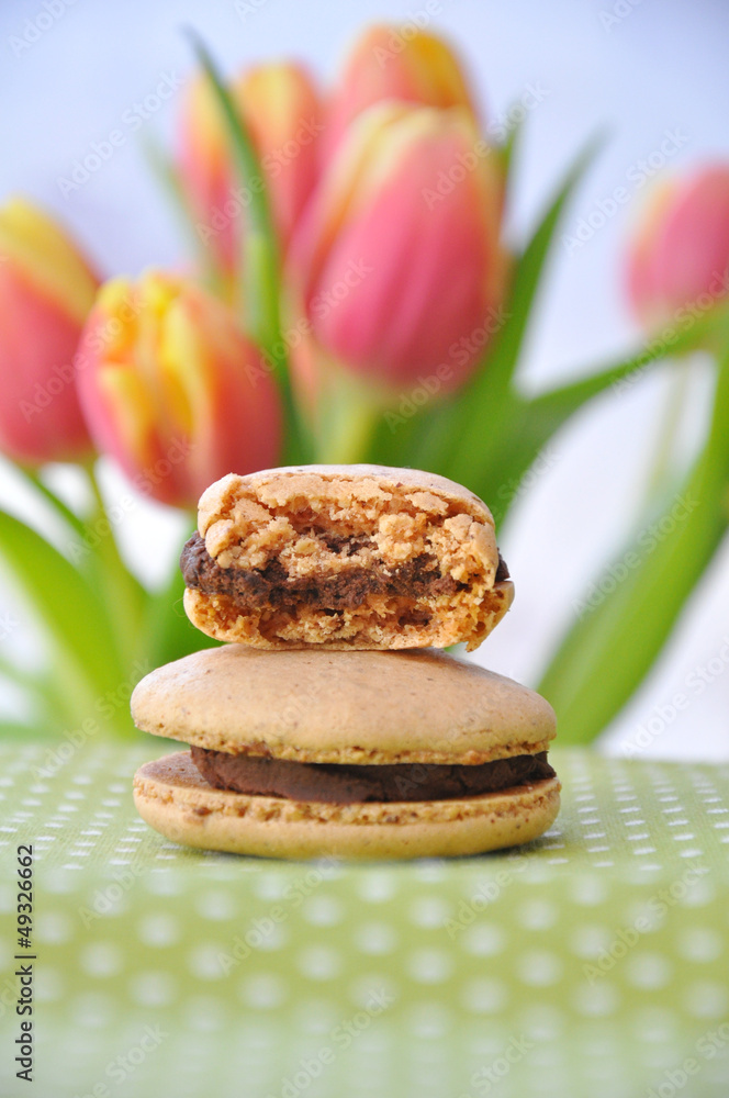 Fototapeta premium Macarons