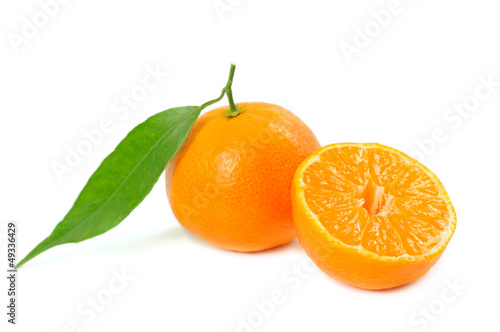 Tangerine isolated
