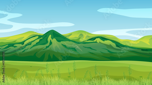 High mountains