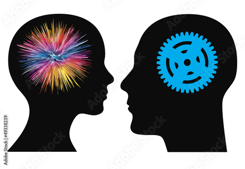 Man and woman have different talents or skills
