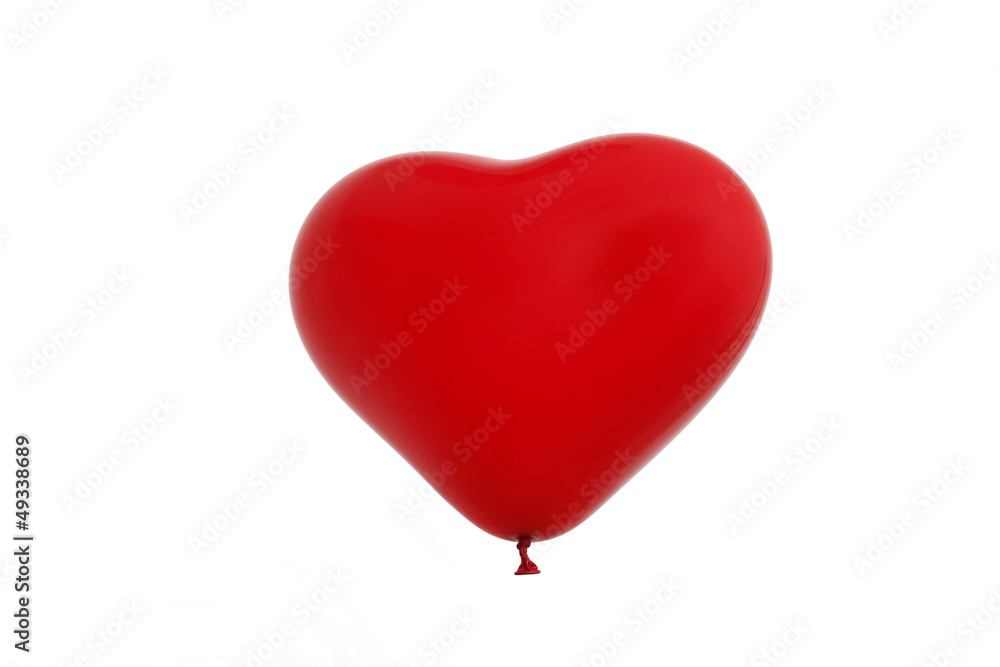 Herzförmiger Luftballon