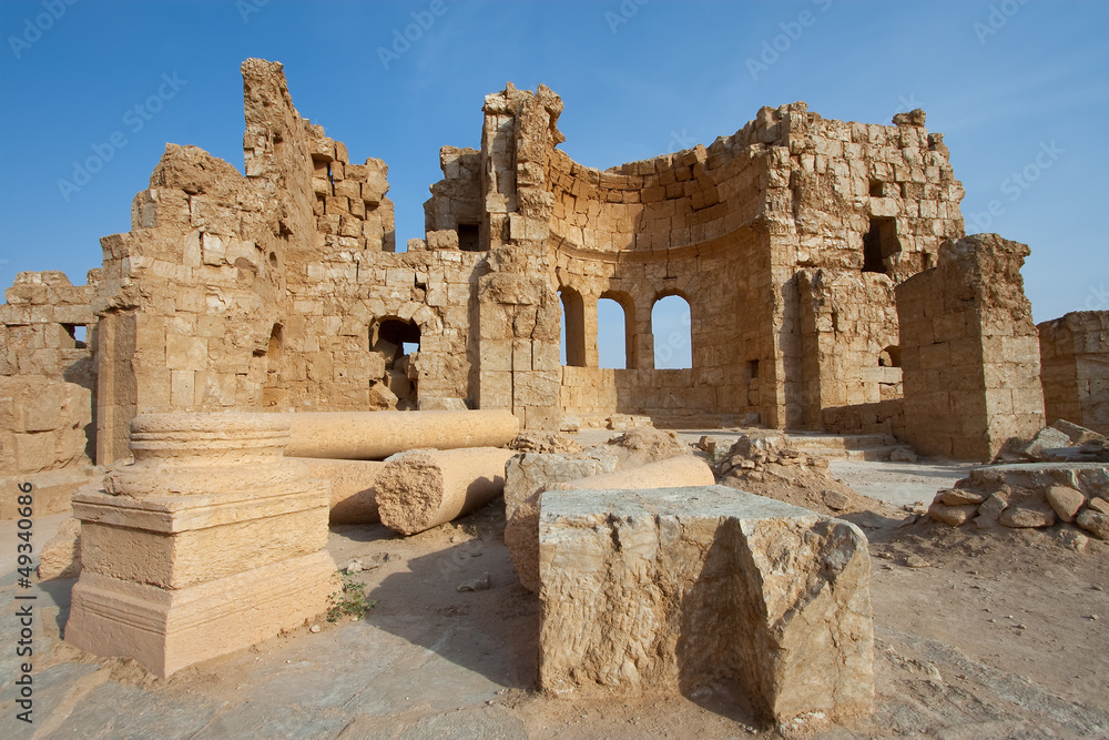 Ruins in Russafa, Syria