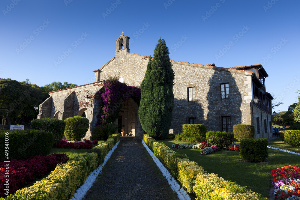 Church of San Vicente de la Barquera, Cantabria, Spain