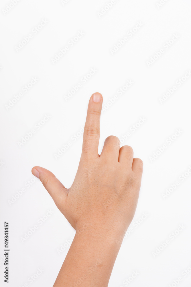 Hand Touching Gesture Hand Touching Gesture