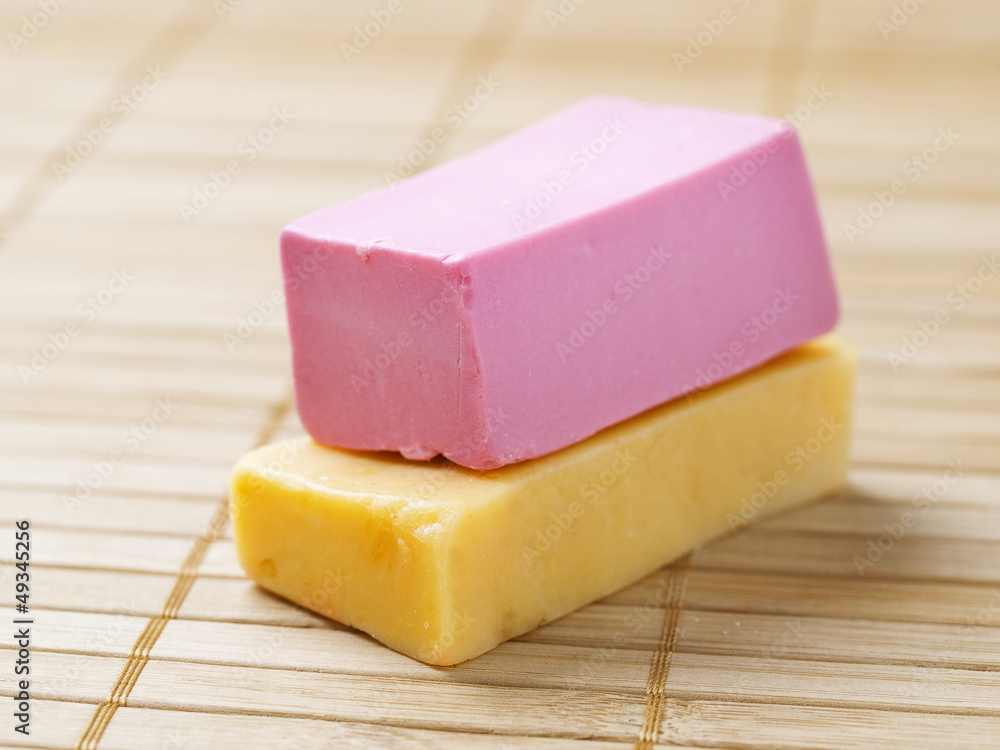 Two rectangular soaps Two rectangular soaps