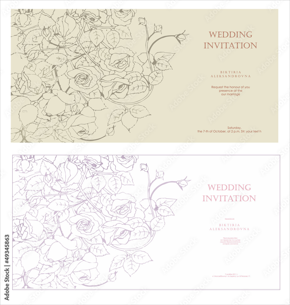 wedding invitations