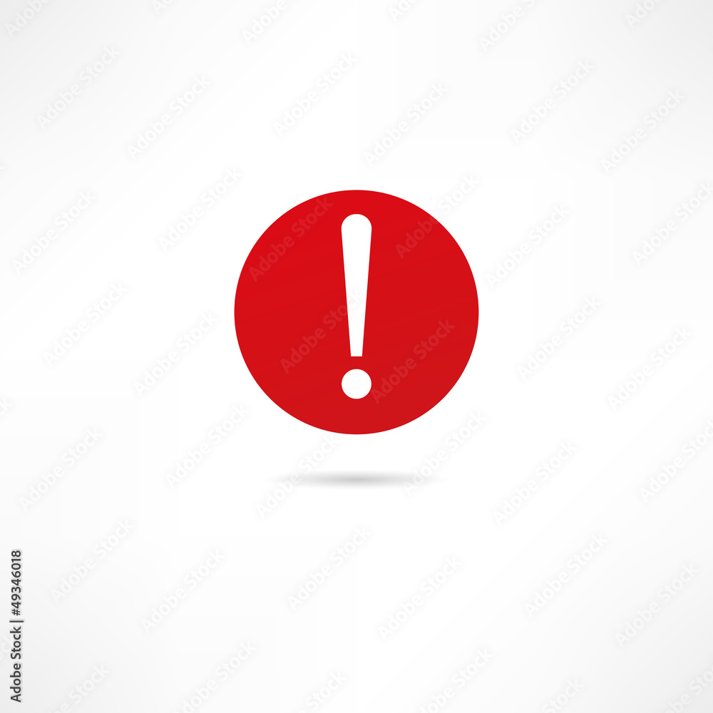 Warning icon Warning icon