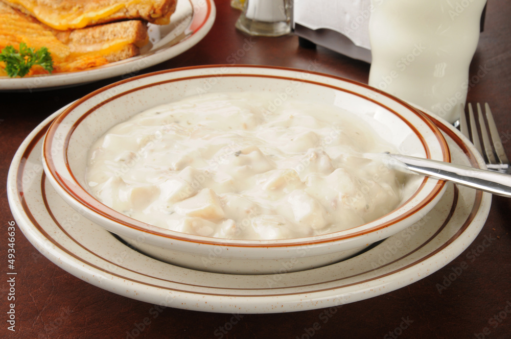 Clam chowder Clam chowder