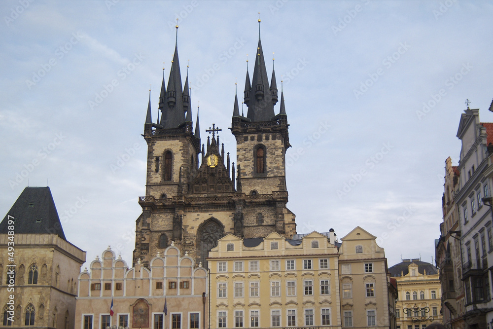 Fototapeta premium Place de la vieille ville de Prague