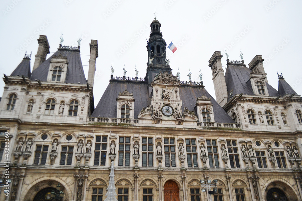 Hotel de Ville in Paris