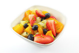 fresh fruit salad - frischer Obstsalat