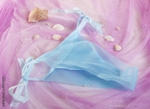 Wallpaper Mural woman spa disposable panties for depilation Torontodigital.ca