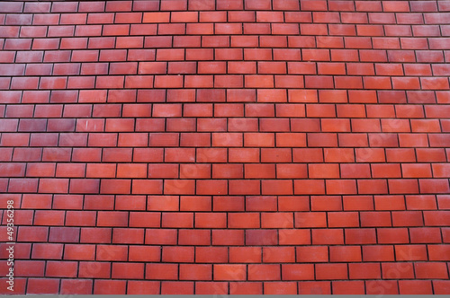 Red brick wall, background