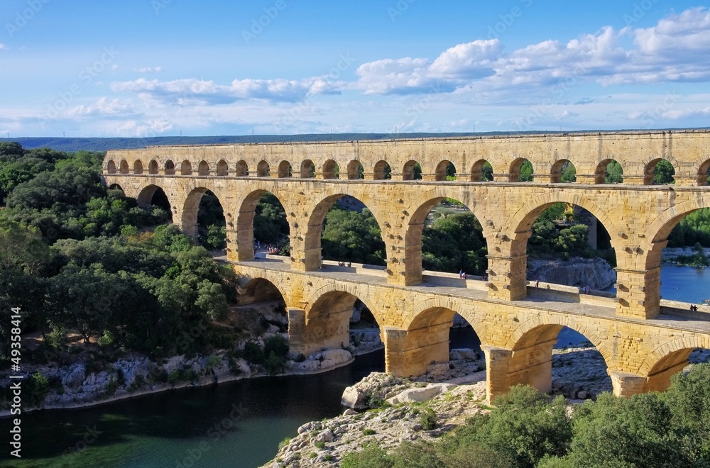 Obraz premium Pont du Gard 44