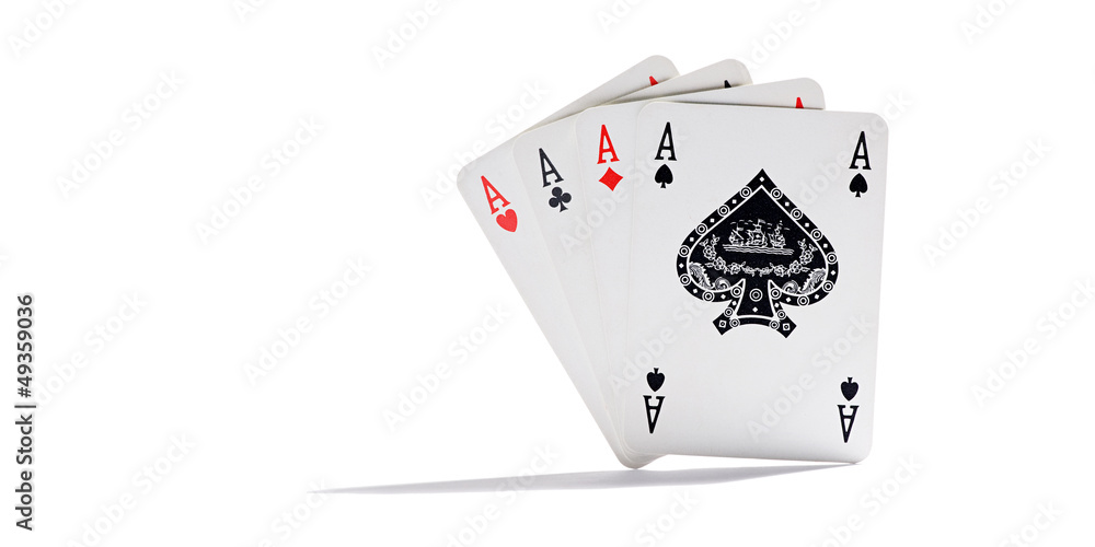 Obraz premium Four aces