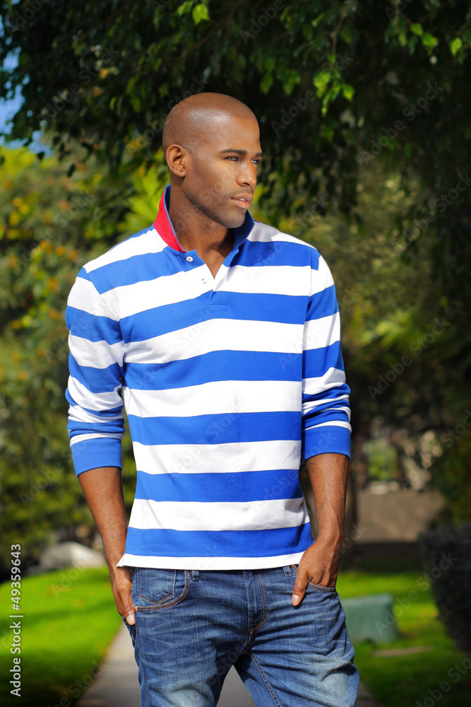 Confident male model Confident male model