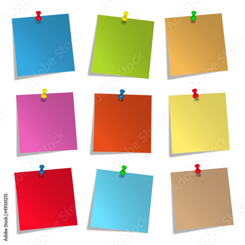 Notizzettel, Set