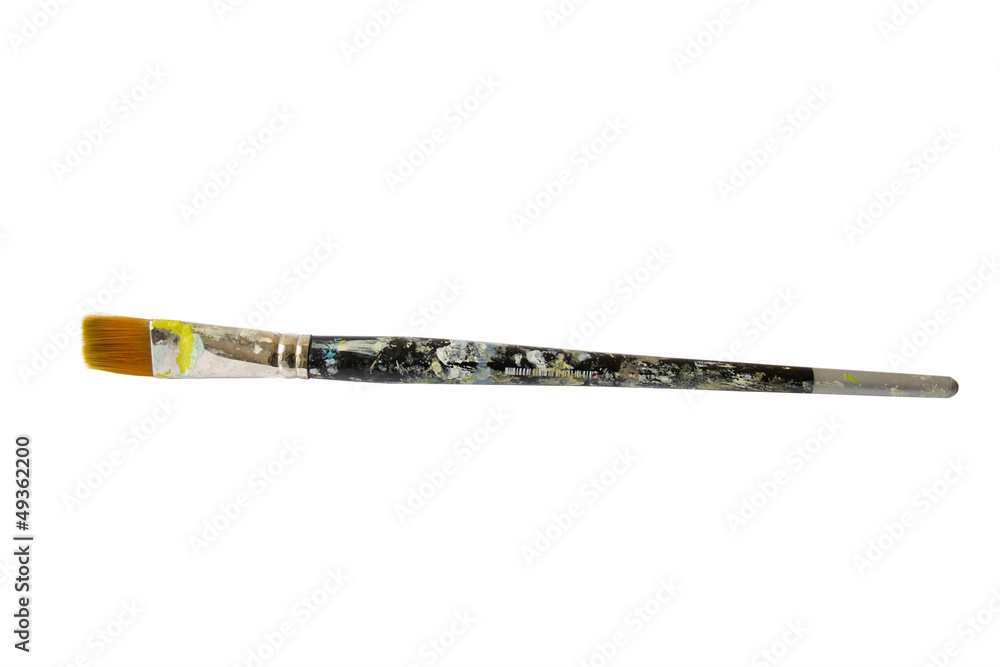 Naklejka premium painter brush isolated